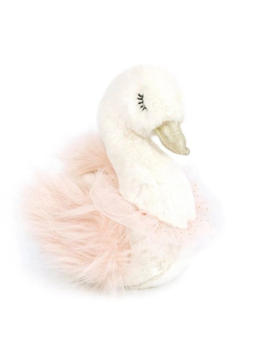 MON AMI Salina Swan Stuffed Animal Plush Toy 9”